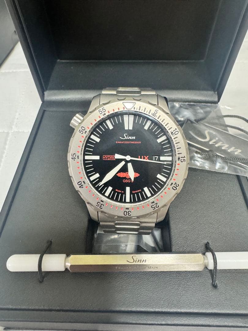 【未使用級】Sinn UX GSG9 （EZM2B）＋専用ブレス新型クラスプ仕様