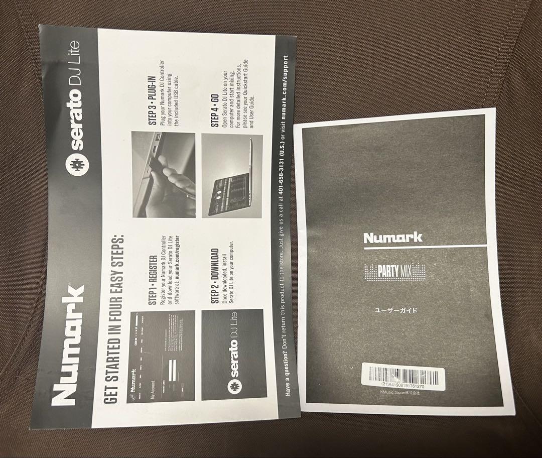 Numark PARTY MIX Serato DJ Lite対応【美品】