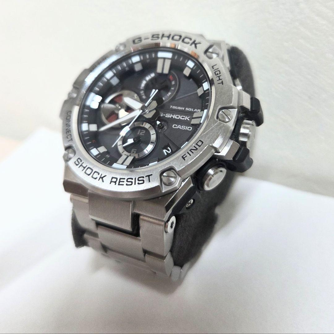 G-SHOCK GST-b100　樹脂バンド&金属バンドあり
