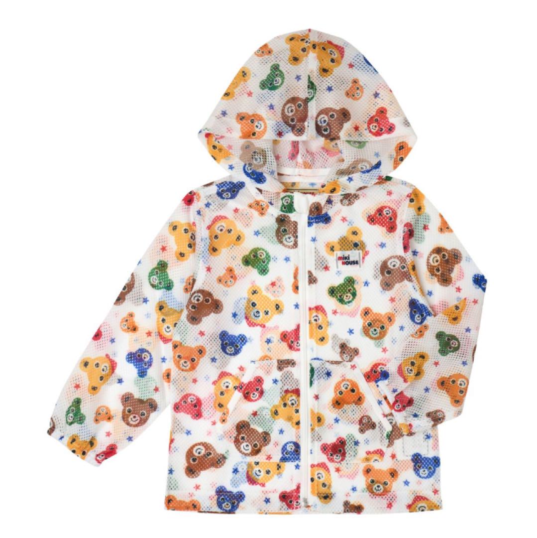 MIKIHOUSE 虫よけ加工メッシュパーカー