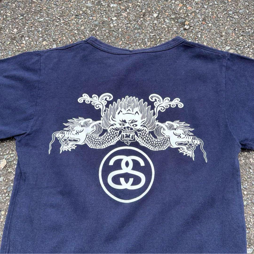 全ての stussy USA製 90s オールドステューシー Tシャツ ドラゴン トップス