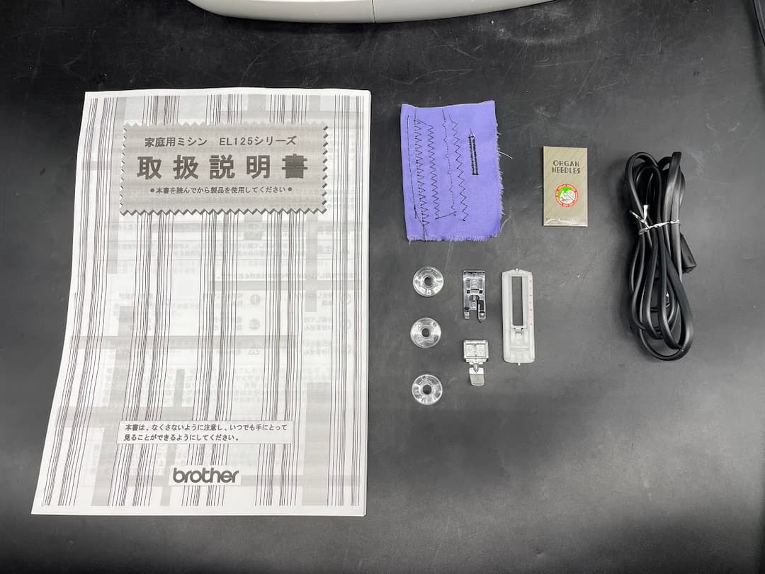 ★保証付き★　ブラザー　PS-10　EL-125 　電動ミシン本体