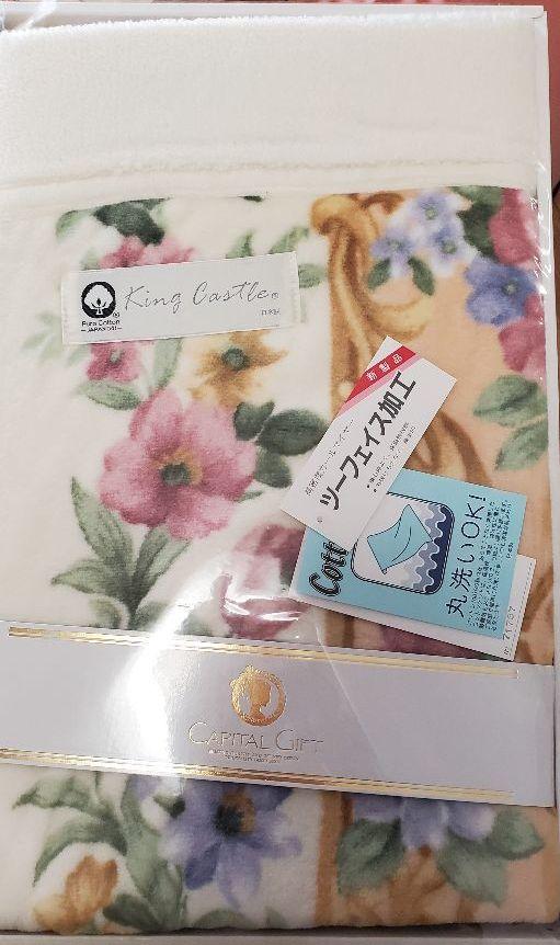 コットンケット 毛布 capital gift 綿100％ 日本製