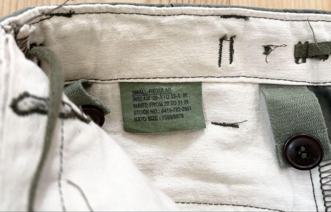 80s US ARMY M-65 カーゴパンツ 米軍