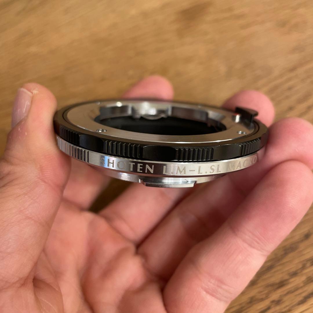 SHOTEN LM-LSL MACRO 変換 マウントアダプターやや傷や汚れあり