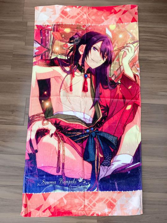 正規品
 【10/19まで】あんスタ ビジュアルバスタオル 神崎颯馬 キャラクターグッズ