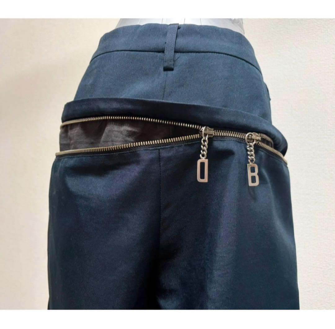 希少 vintage dirk bikkembergs ジップデザインパンツ