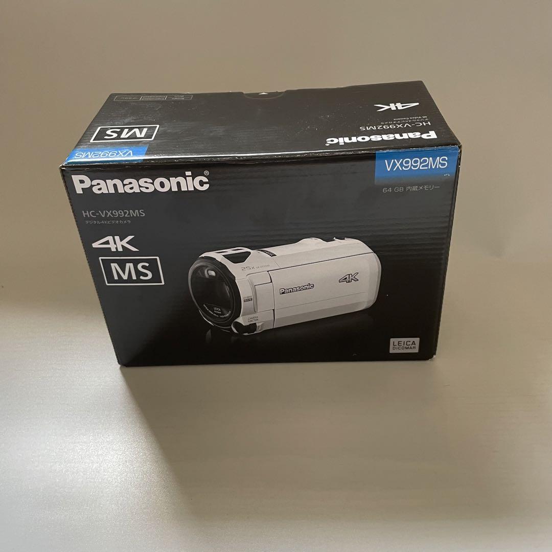 【即日発送】Panasonic 4Kビデオカメラ HC-VX992MS-T