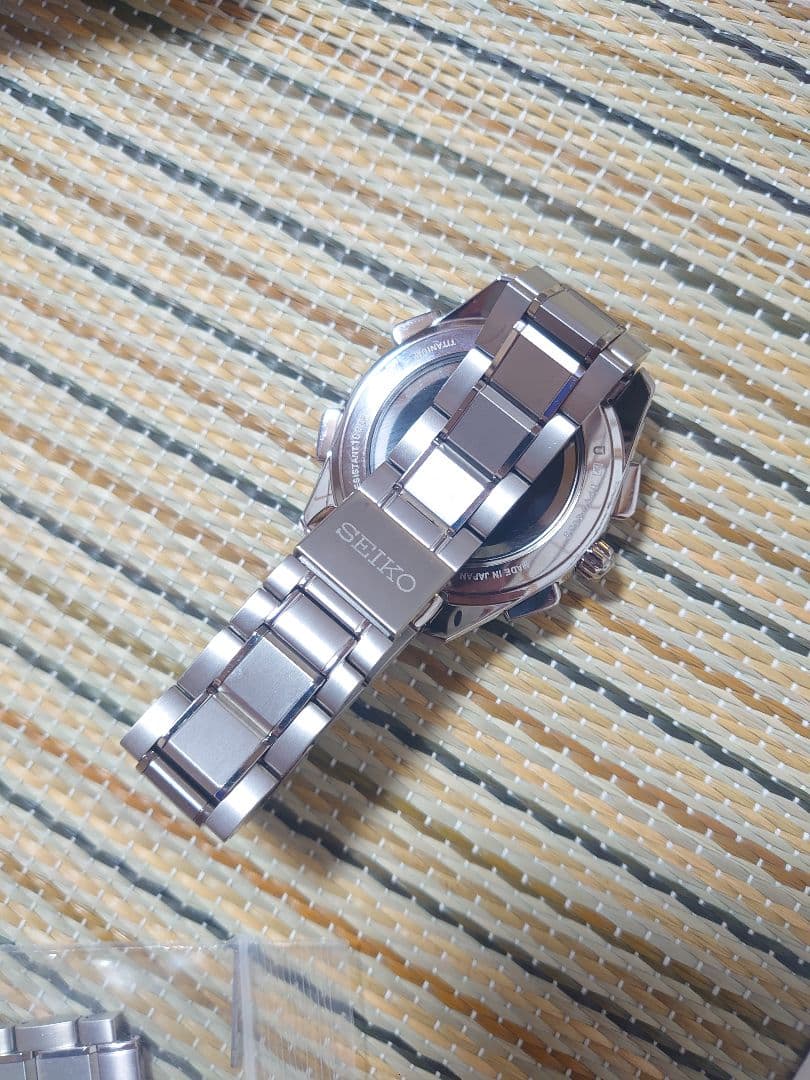 美品 セイコー ブライツ ソーラー メンズ 腕時計 SAGA197