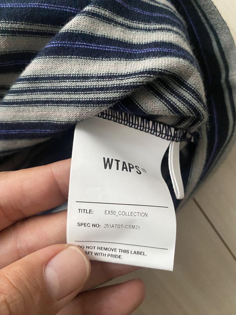 Wtaps BDY / LS / COTTON 25SS ボーダー カットソー
