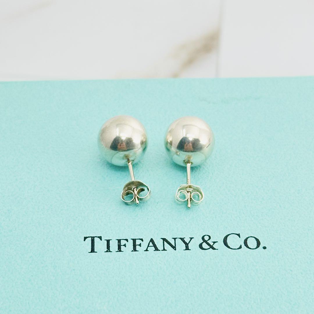 Tiffany&Co. ハードウェア　ボールピアス　シルバー　キャッチ社外
