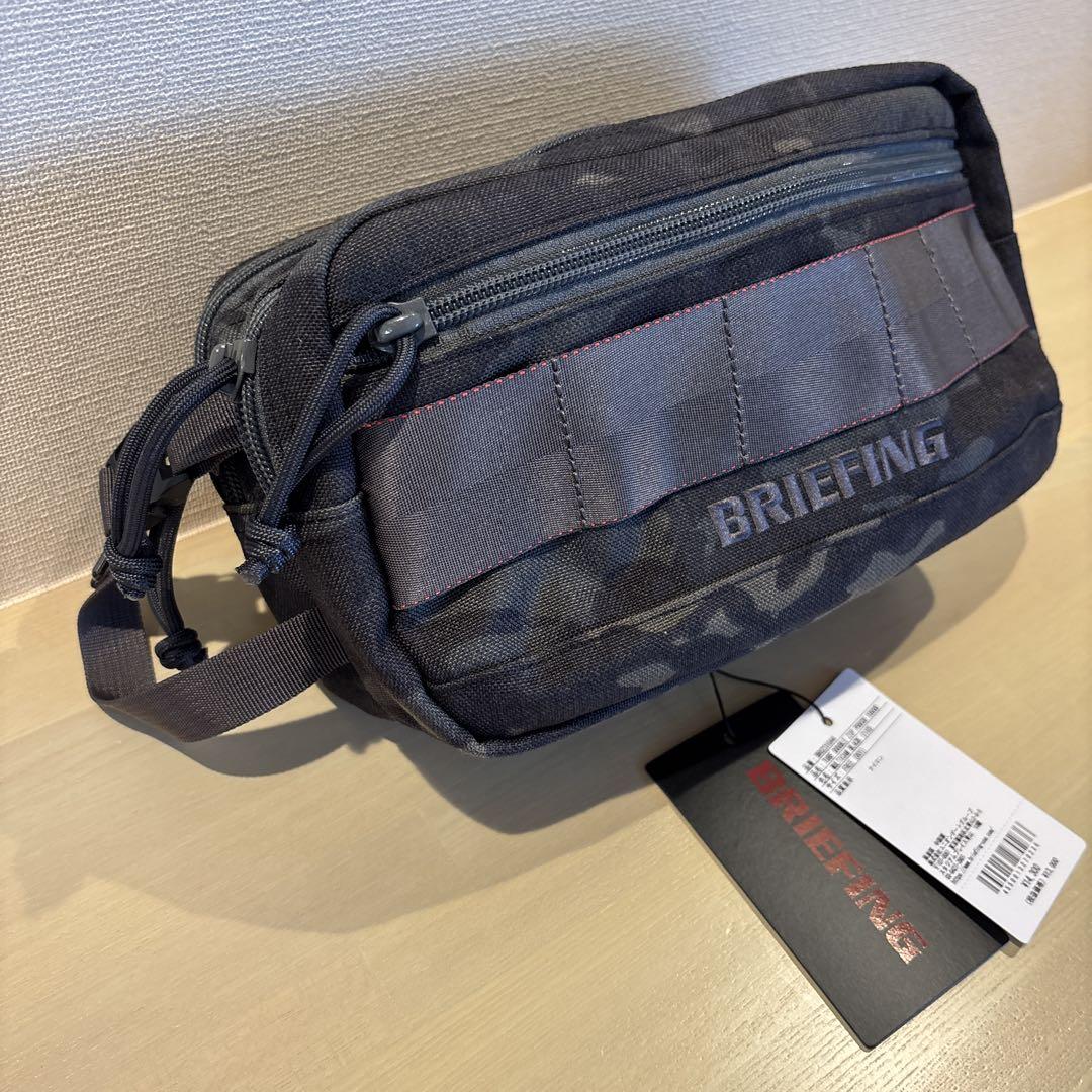 ブリーフィング BRIEFING 1000D TURF ダブルジップポーチ