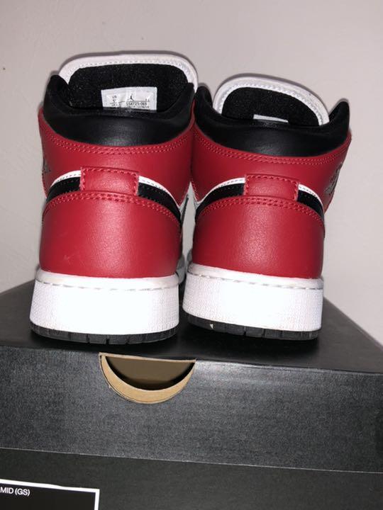 AIR JORDAN 1 MID GS 23.5cm UwKRa-m25144145325 高品質通販