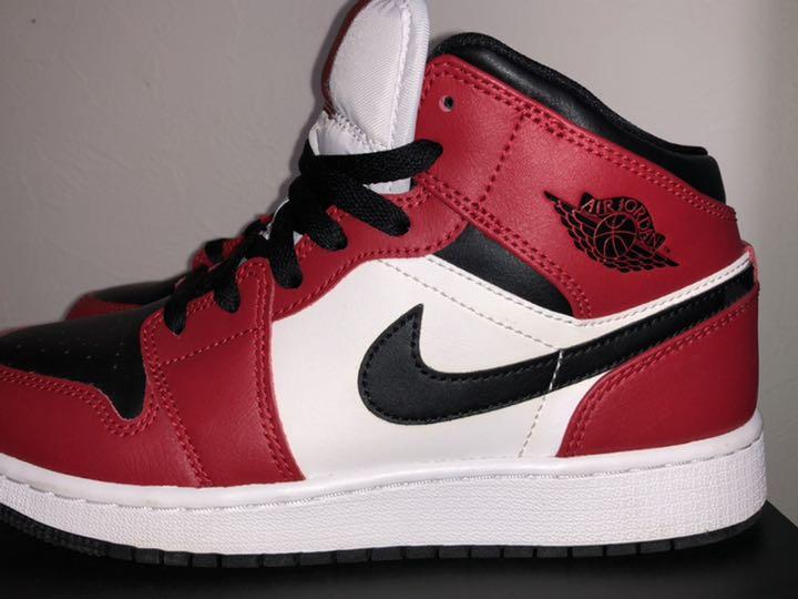 AIR JORDAN 1 MID GS 23.5cm UwKRa-m25144145325 高品質通販