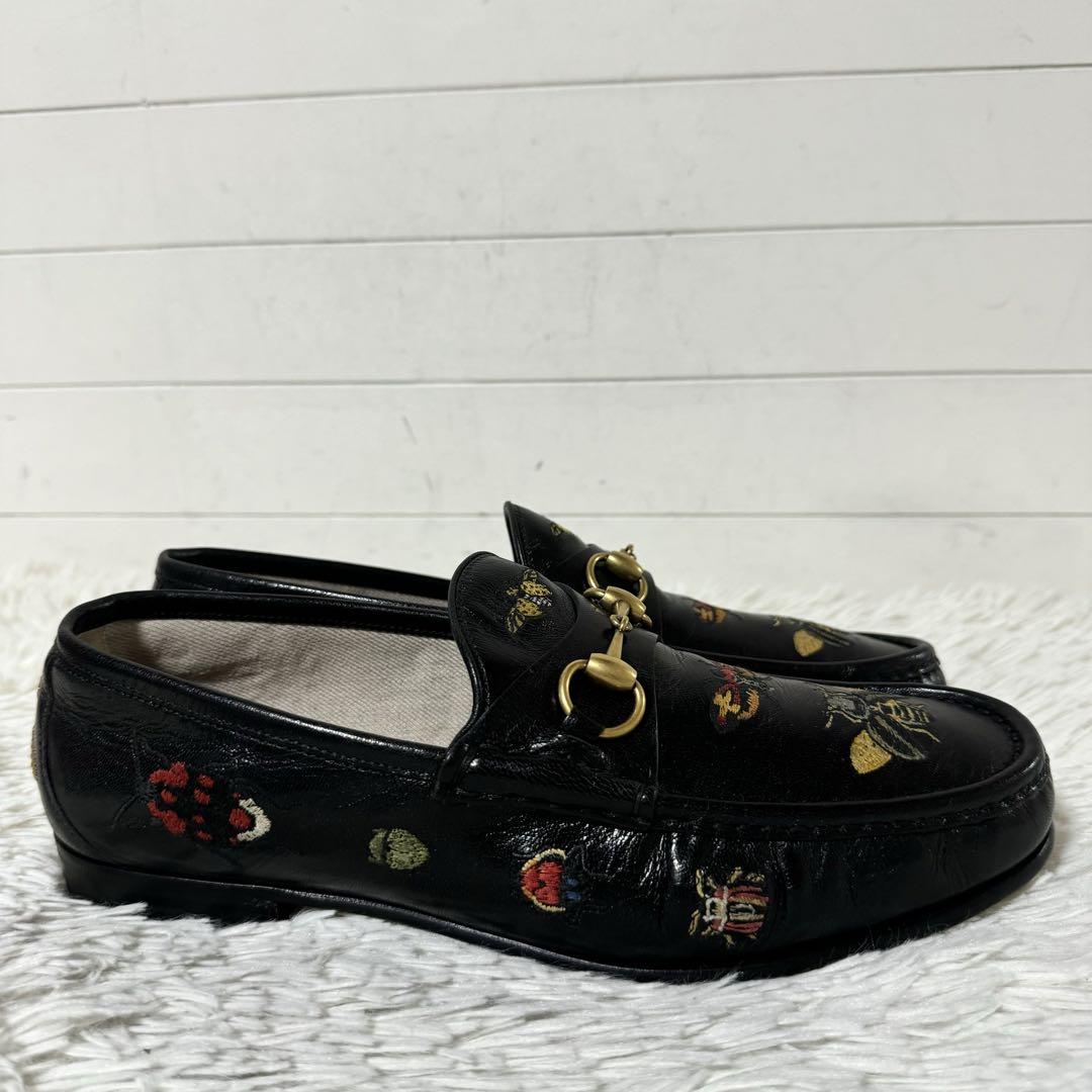 未使用✨GUCCI グッチ ホースビットローファー 1953 昆虫刺繍 未使用✨GUCCI グッチ ホースビットローファー 1953 昆虫刺繍