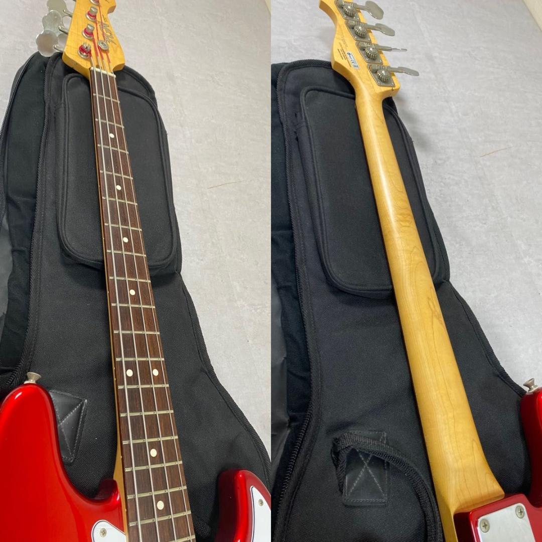 フジゲン　FUJIGEN 日本製　エレキベース　JJB6R レッド　赤