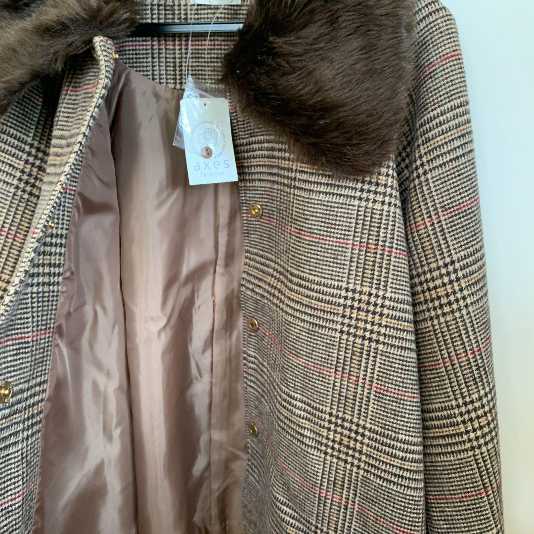 axes femme ファー付きショートコート - メルカリ axes femme ファー付きショートコート - メルカリ