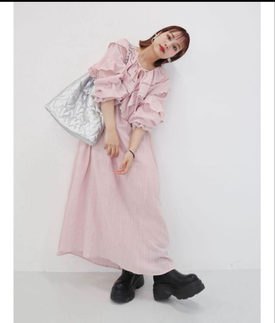 ジュメロ　フリルワンピース　　jumelle Hug frill dress