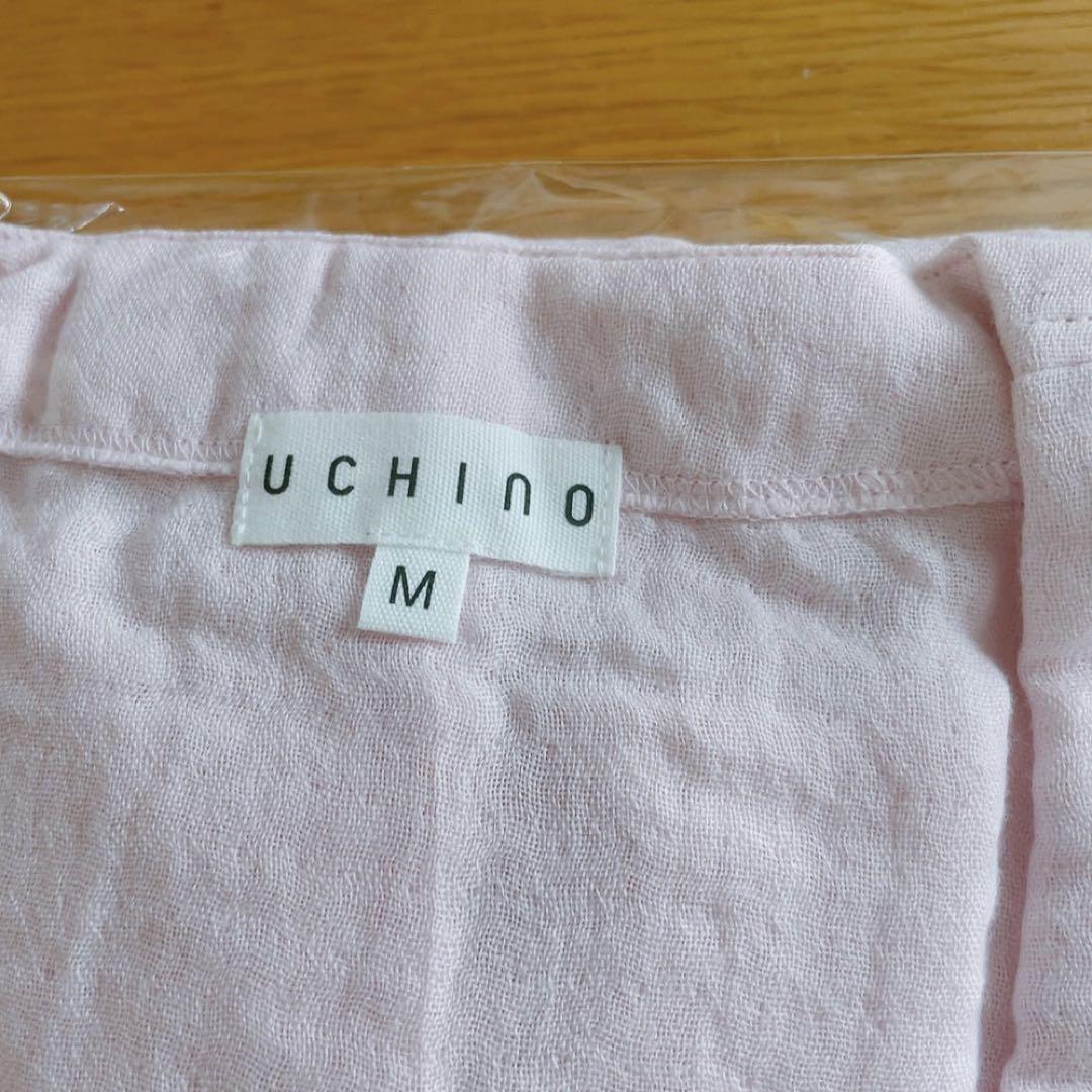 『専用』uchino マシュマロガーゼ 前開きワンピースMサイズ　新品