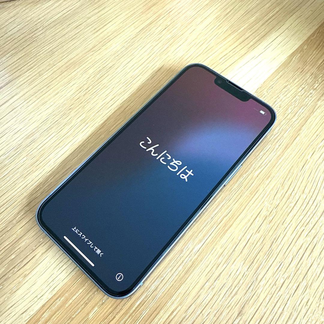 【美品】iPhone14 256GB ブルー SIMフリー 画像2