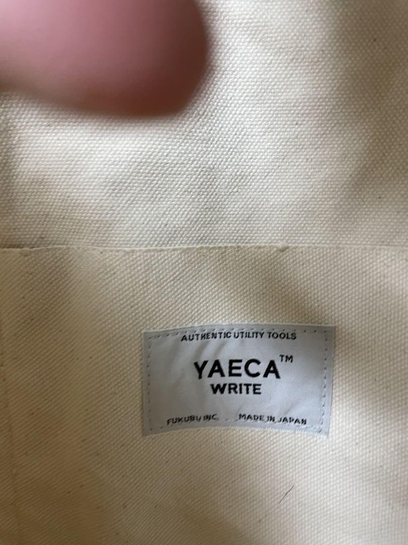 YAECA ホワイト ツールバッグ　ラージ