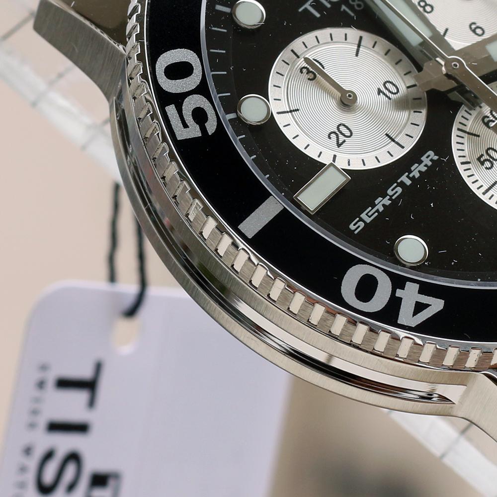 4730 未使用 TISSOT シースター 1000 クォーツ クロノグラフ