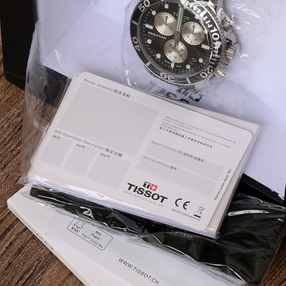 4730 未使用 TISSOT シースター 1000 クォーツ クロノグラフ