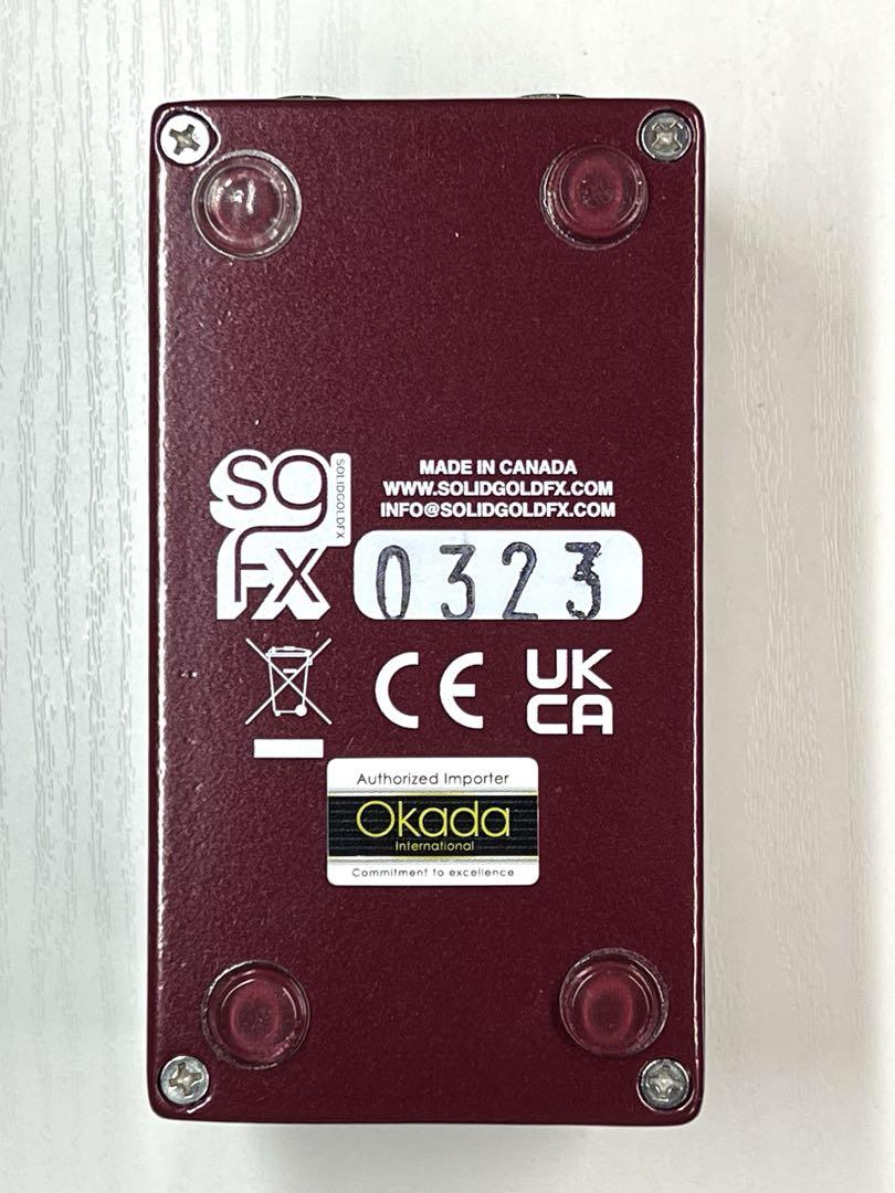 ギター SolidGoldFX IF 6 WAS 9 BC183 MKII Fuzz