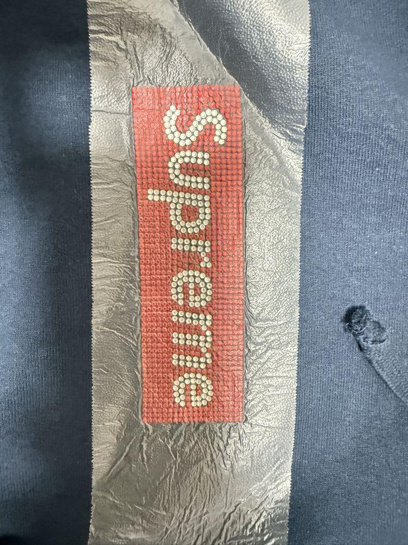 トップス supreme swarovski box logo sweatshirt
