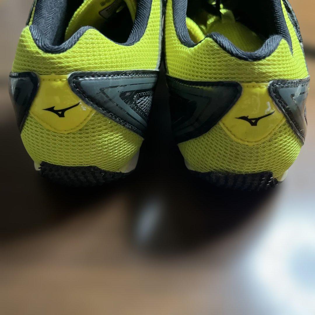 Mizuno スパイクシューズ ブラック/イエロー26.5㎝ - メルカリ