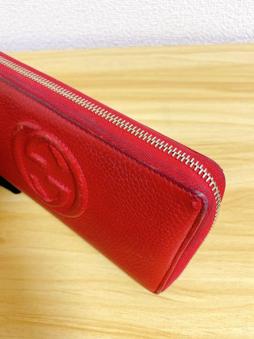 ＋GUCCI ジップウォレット ソーホー 長財布