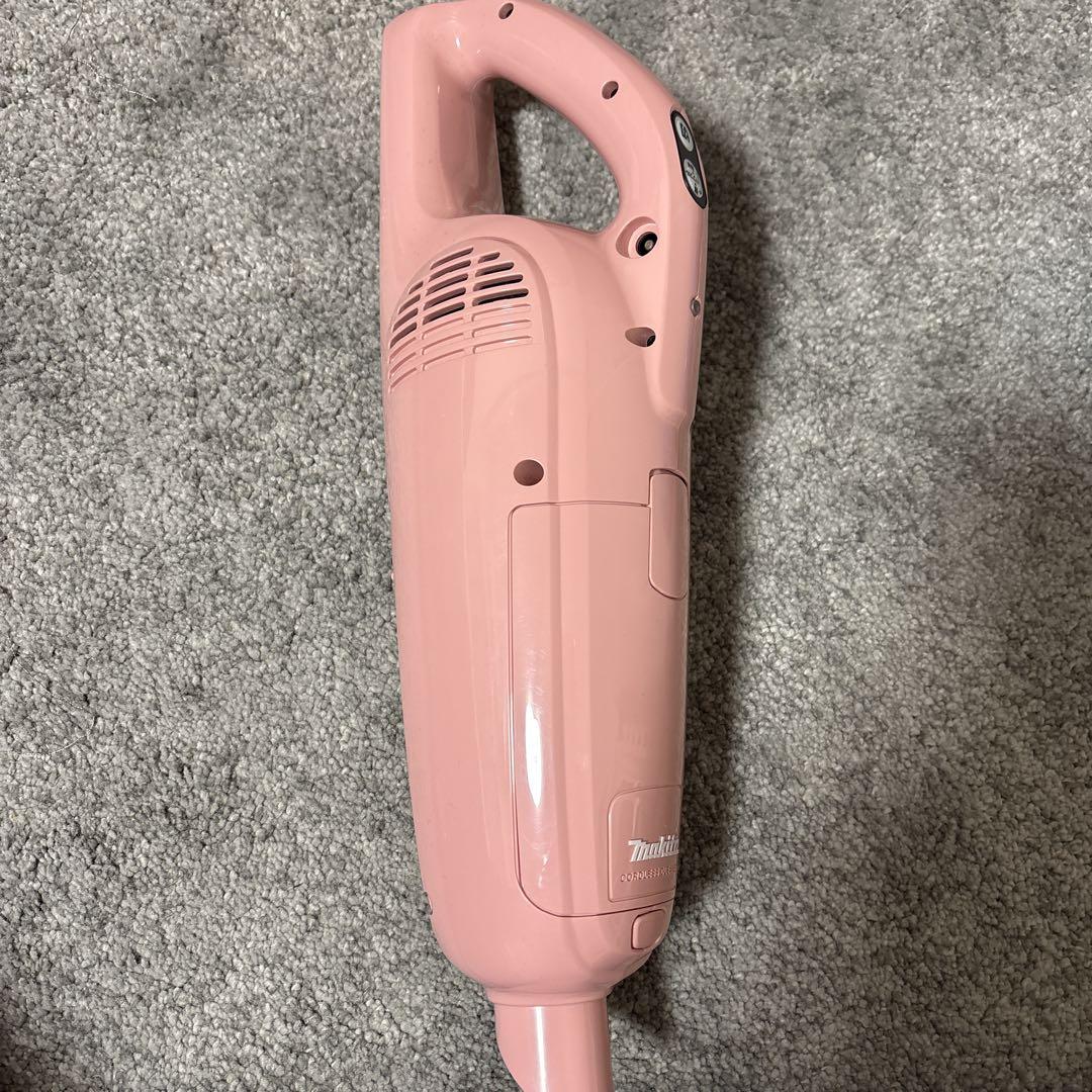 【美品】【説明書付き】マキタコードレス　充電式　掃除機　CL105DN ピンク