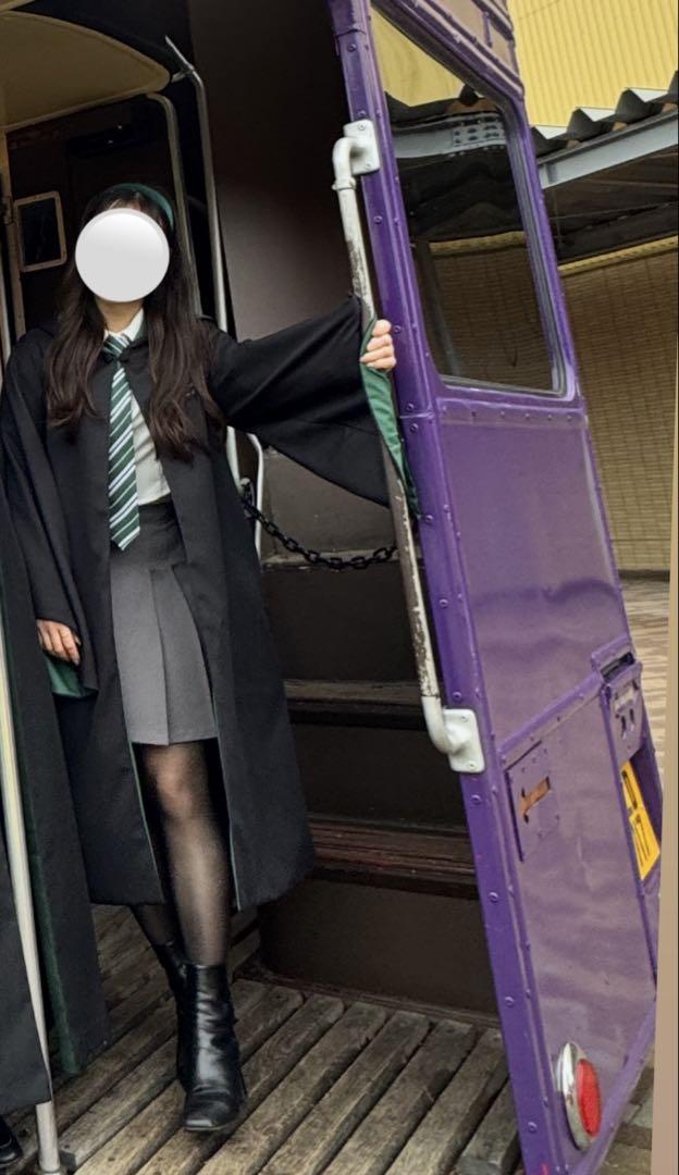 【実琴さま専用】【公式】USJ ローブ スリザリン　制服セット付き