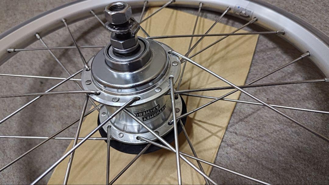 中古！BROMPTON ブロンプトン 純正 6s リアホイールセット（動作難有）
