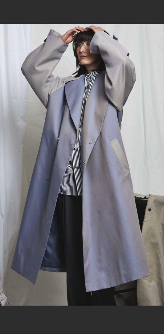 メゾンスペシャルMaison Special シャンブレートレンチコート　メンズ