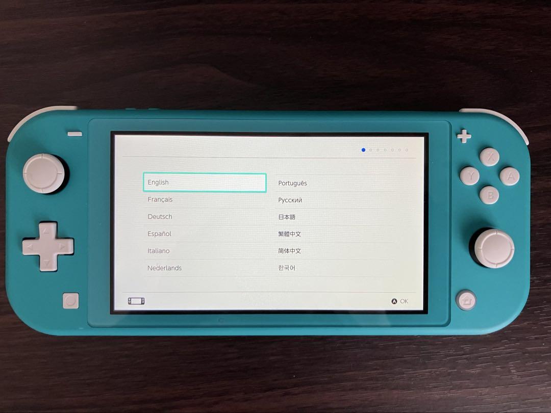 Nintendo Switch Lite ターコイズ 本体 ACアダプター付き