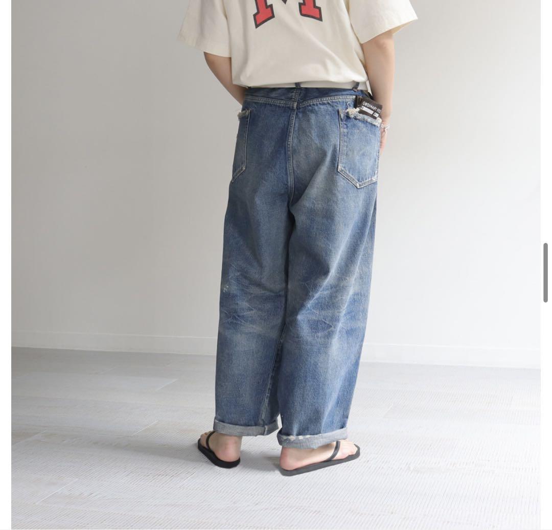パンツ ORDINARY FITS 46inch ANKLE DENIM PANTS