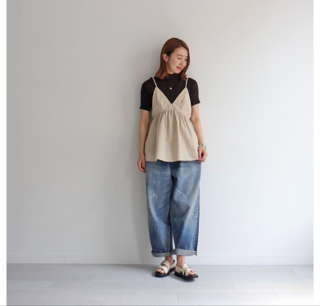 パンツ ORDINARY FITS 46inch ANKLE DENIM PANTS