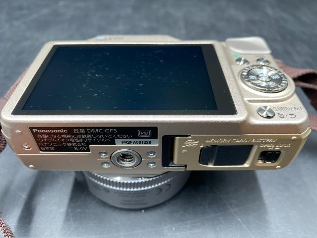 ★【動作品】Panasonic ミラーレス一眼 デジタルカメラ DMC-GF5