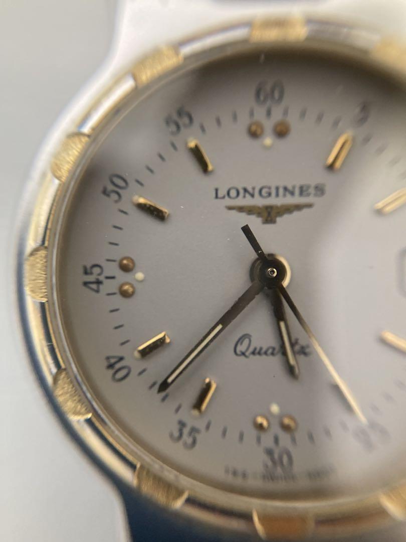 LONGINES ロンジン クォーツ時計 シルバー/ゴールド