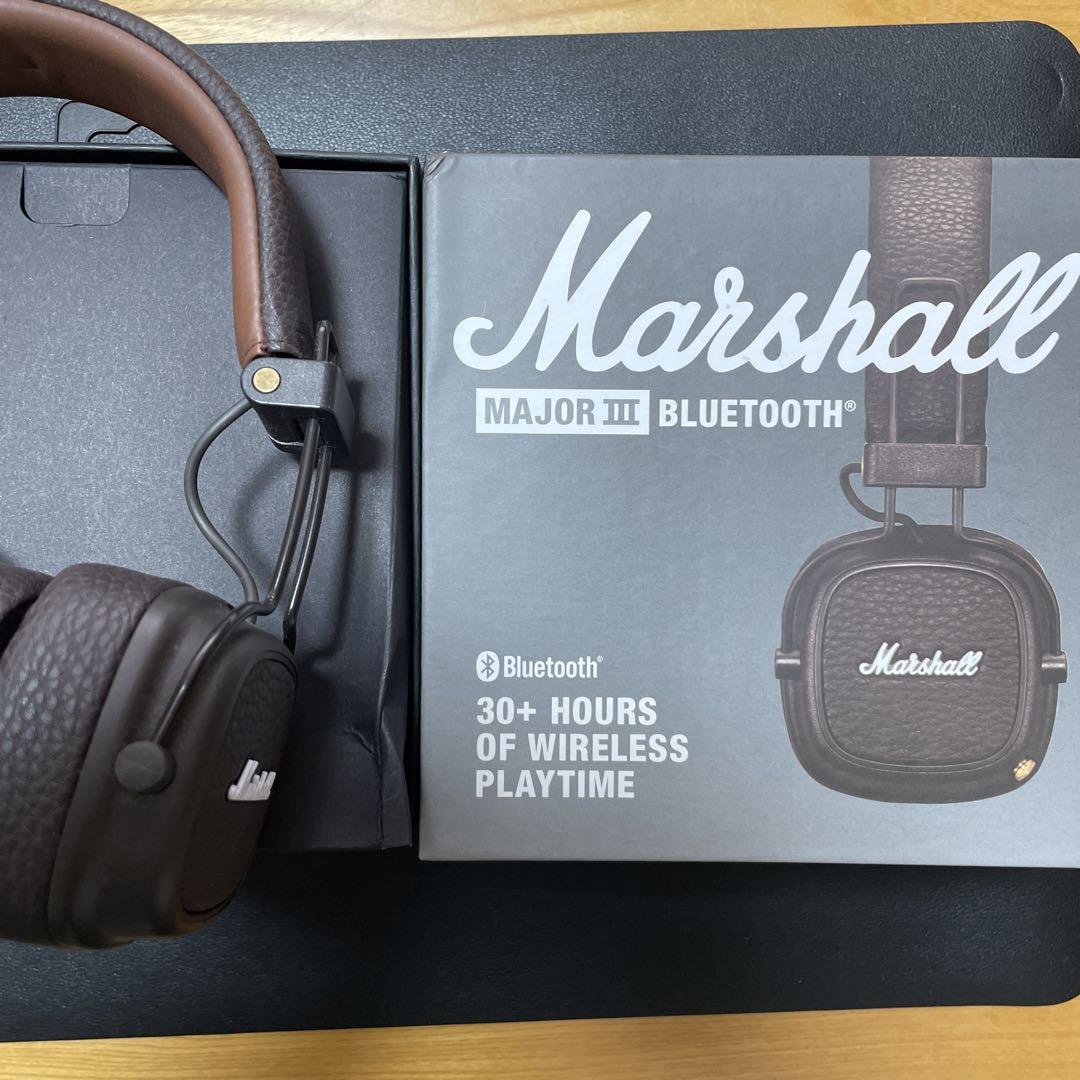 Marshall ブラウン　オーバーイヤーヘッドフォン