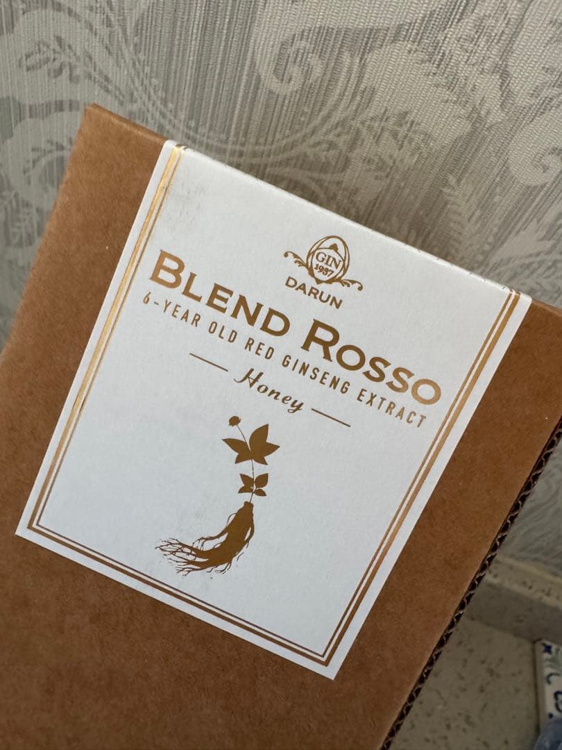 【ブレンドロッソ《ハニー》500ml】まぜる高麗人参