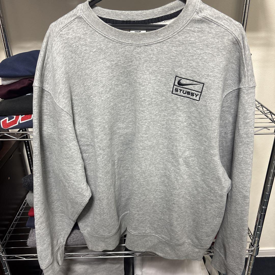 Nike x Stussy コラボ トレーナー M グレー