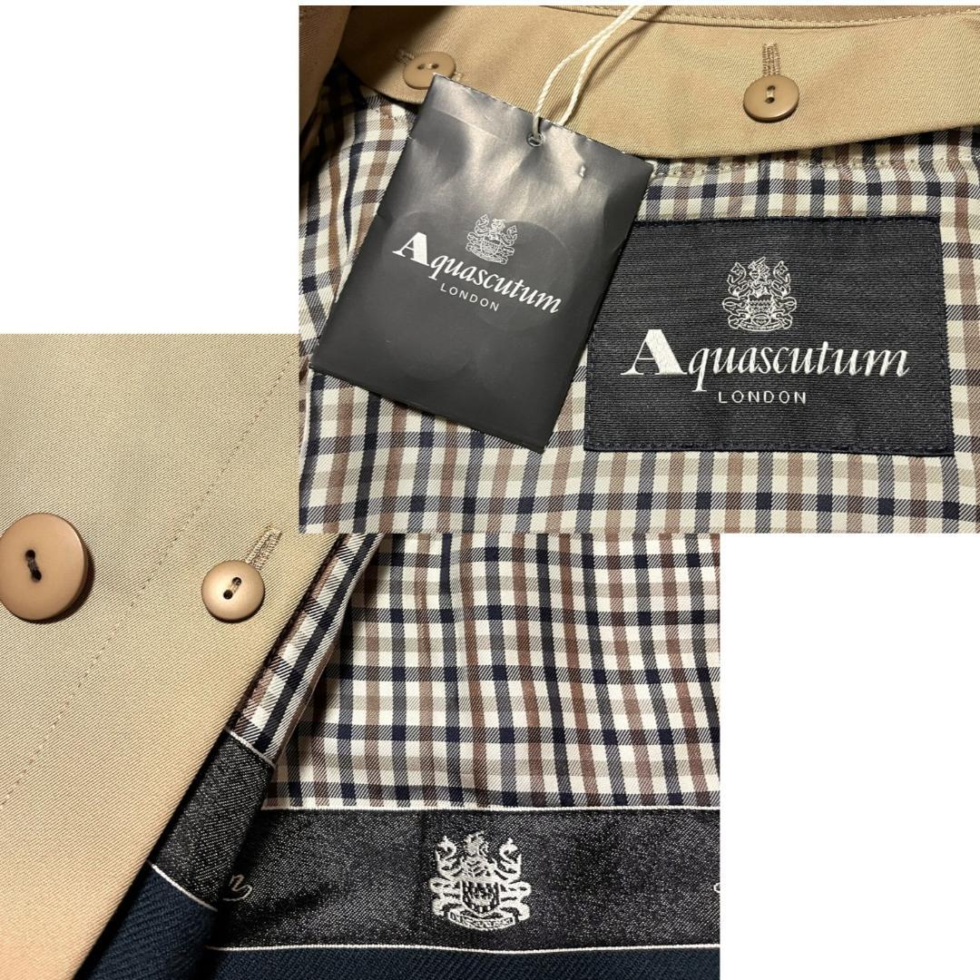 美品★Aquascutum BASICトレンチコート 6サイズ　大草直子さん愛用
