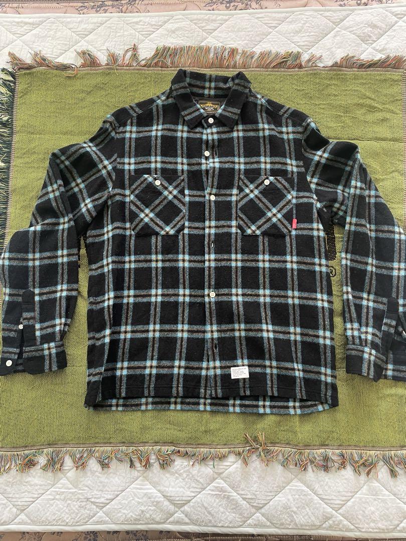 WTAPS チェック柄 長袖シャツ