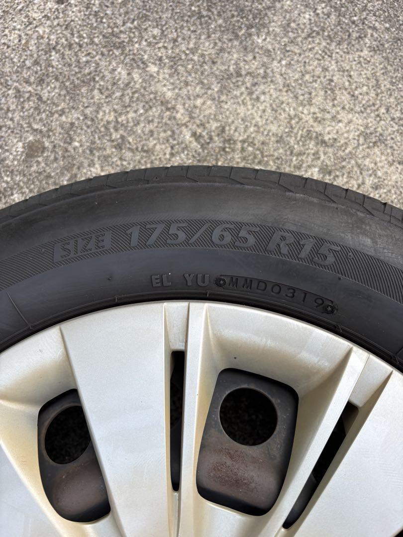 トヨタ 15インチ 夏タイヤセット　4本セット　175/65R15