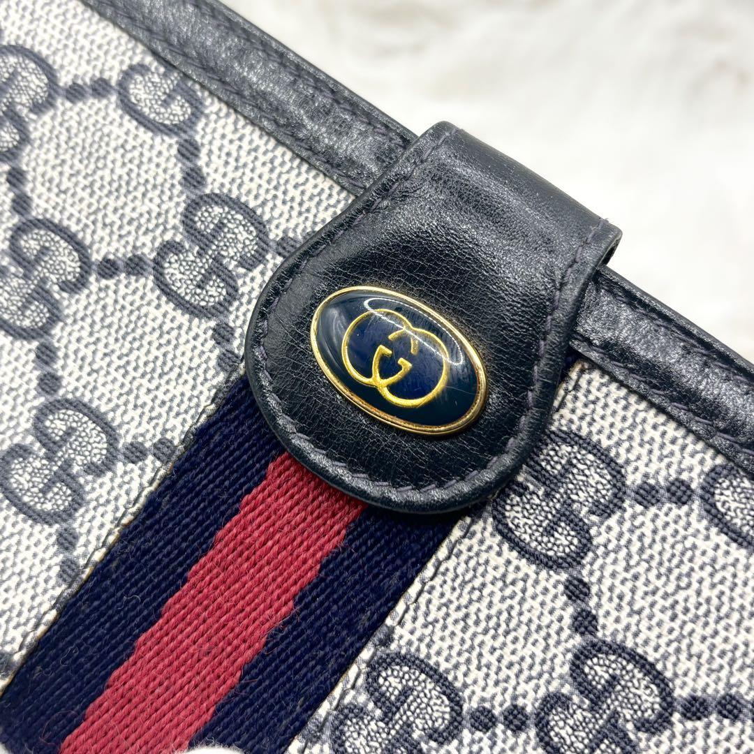 もらって嬉しい出産祝い ✨希少✨GUCCI 長財布 GGスプリーム シェリーライン オールド 小物