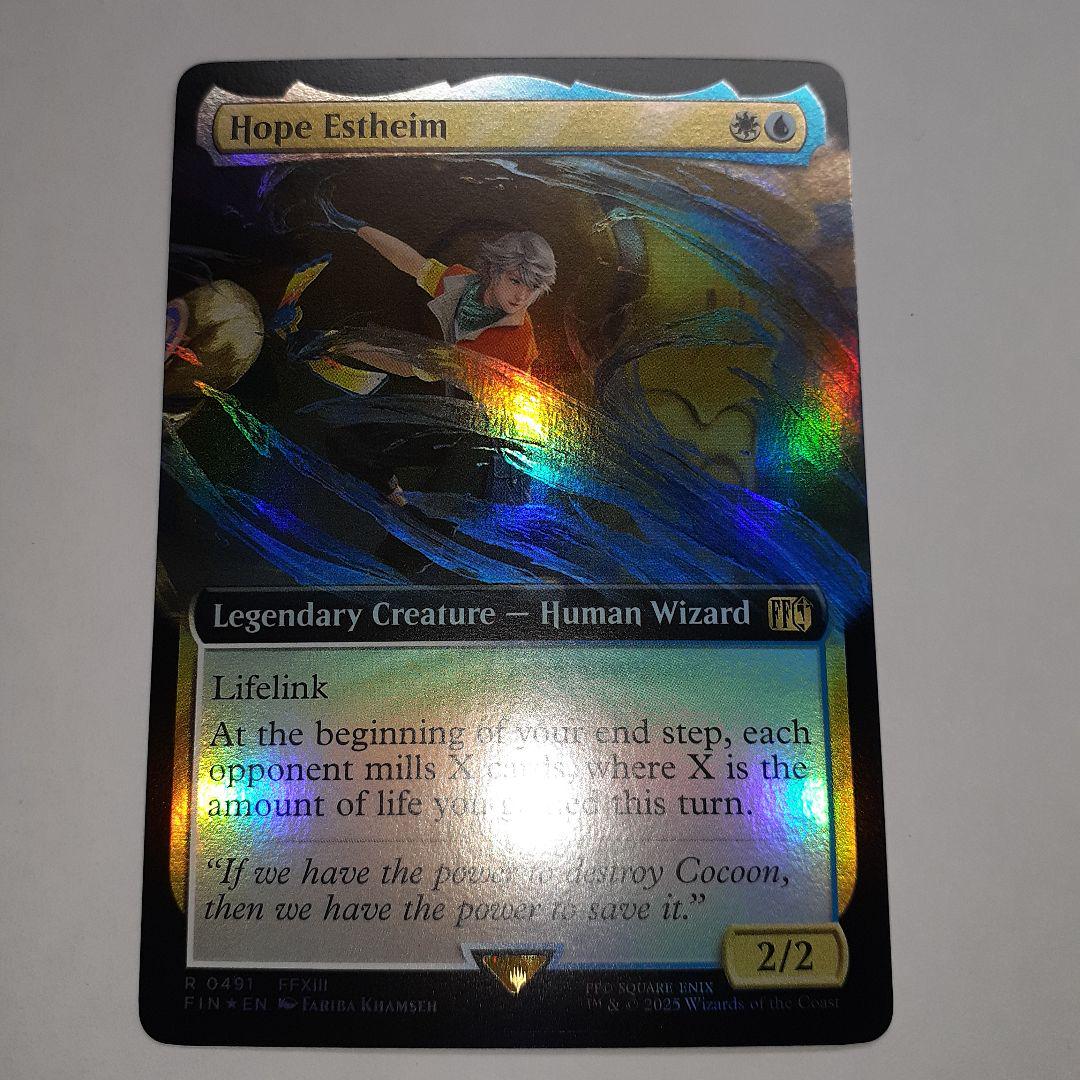 ホープ・エストハイム 英語　拡張foil　バンドル限定　ファイナルファンタジーマジック：ザ・ギャザリング