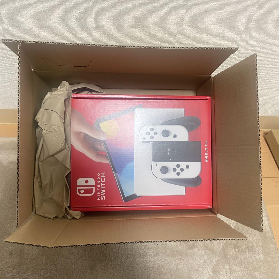 Switch本体有機EL JCホワイト　新品、未開封