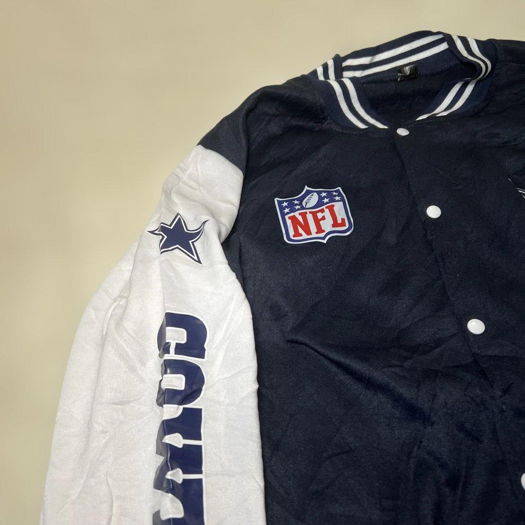 KITH NFL スタジャン XL ダラスカウボーイズ ダラス・カウボーイズ スタジャン XL - メルカリ
